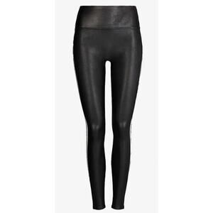 SPANX Faux Leather Leggings, Black, Slimming, Size S Petite